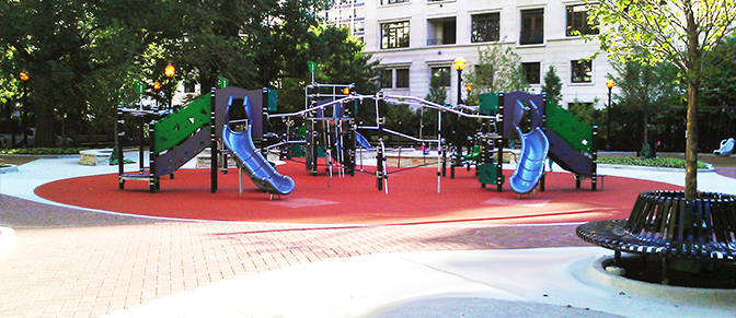 JRA Goudy Square Park Playground
